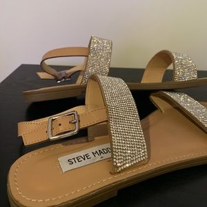 Steve Madden “Marissa” Rhinestone Sandals